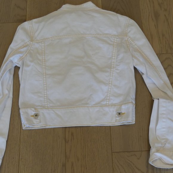Guess American Tradition Vintage White Small Denim Jacket - Picture 6 of 6
